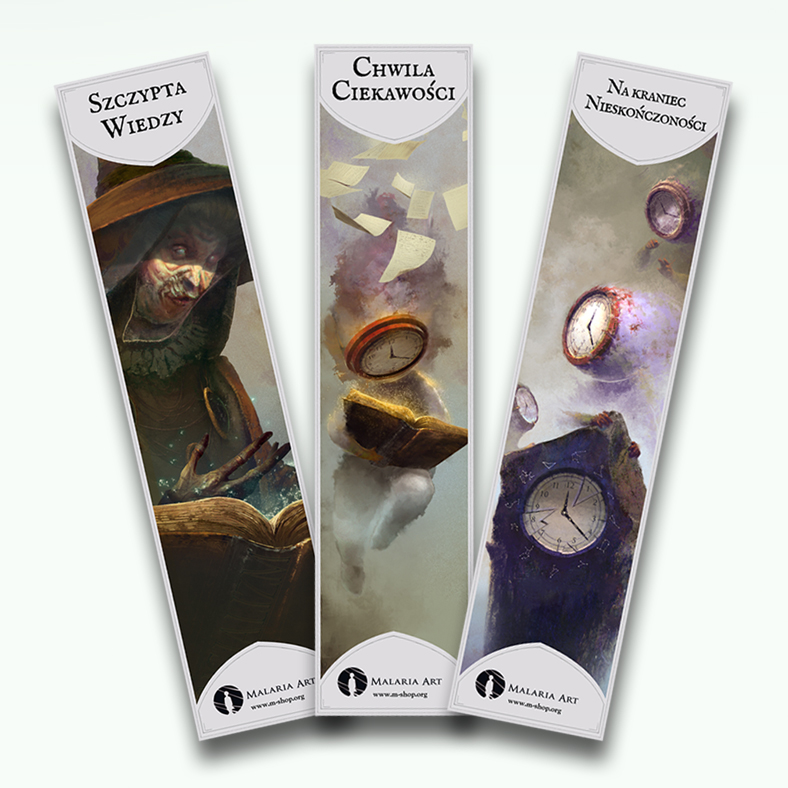 Pakiet zakładek - Jaga i duszki czasu